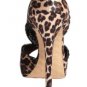 New Betsey Johnson Animal Print Satin 'Walter' Pump