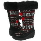BRAND NEW JUICY COUTURE WINTER WOOL SNOWBALL BLACK BOOTS 5, 6, 7