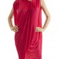NEW BCBG RUNWAY CERISE PINK KNOTTED DRAPED JERSEY MINI DRESS XS, S, M, L