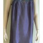 NEW BCBG IRID BLUE SATIN BEAD KEYHOLE MINI DRESS L M