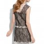 NWT BCBG MAXAZRIA ORGANZA LACE SHEAT SLEEVELESS ROMANTIC DRESS
