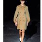 $2.3 AUTH JUNYA WATANABE COMME DES GAR&Atilde;�ONS BLACK TRENCH COAT BOXY CAPE SLEEVES S, M