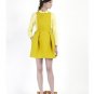 AUTH CARVEN OPEN BACK PINAFORE DRESS SS2012 FR4