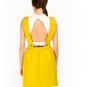 AUTH CARVEN OPEN BACK PINAFORE DRESS SS2012 FR4