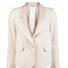 NEW CARVEN CONTRAST REVERE WOVEN JACKET SS2012 US 8/ FR40