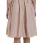 NWT NINA RICCI SILK VOILE BUTTON SLEEVE DETAIL DRESS FR38 US4