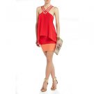 NWT BCBG MAXAZRIA JOELLE COLORBLOCKED MINI SKIRT XS