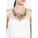 NEW ELEGANT BCBG MAX AZRIA   FLORAL FILIGREE NECKLACE