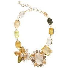 NEW BCBG MAXAZRIA PAVE FLOWER STATEMENT NECKLACE