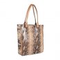 $418 NEW BCBG MAXAZRIA LEATHER PYTHON SNAKE TOTE  BAG