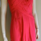 NWT BCBG MAXAZRIA RUFFLE WRAP AZALEA SILK MINI DRESS 2