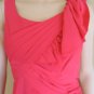 NWT BCBG MAXAZRIA RUFFLE WRAP AZALEA SILK MINI DRESS 2