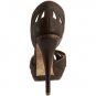 NEW L.A.M.B. LEATHER QUINCY OPEN TOE PUMP SHOE 9.5