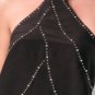 NWT SHERI BODELL SILK PIECED HALTER TOP BLOUSE M