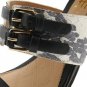 NEW SEXY L.A.M.B. FIESTY SNAKE LEATHER WEDGE SHOE 7.5