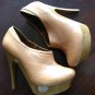 NEW BCBG MAX AZRIA MA-SABLE PLATFORM PUMP BOOT SHOE 38