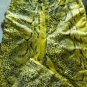 Moschino Snake Print Yellow Straight Leg Jeans Pants 4
