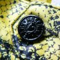 Moschino Snake Print Yellow Straight Leg Jeans Pants 4