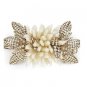 NEW BCBG MAX AZRIA FLORAL BOUQUET STATEMENT NECKLACE MULTI STONE