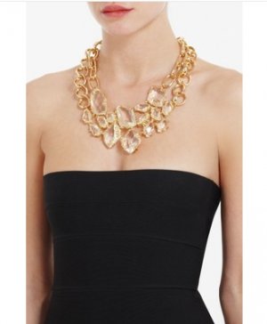 NEW BCBG MAX AZRIA  CRYSTAL STONE NECKLACE