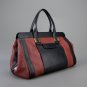 2.6K AUTH NWT '13 CHLOÉ CHLOE ALICE SPRING BLACK BROWN LARGE LEATHER BAG TOTE