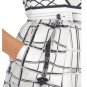 $1.8K MARY KATRANTZOU STARBRIGHT BUSTIER PRINT JACQUARD DRESS FW'12 UK12 US8
