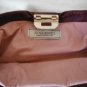 $2.1K AUTH NWT NINA RICCI LIANE PATCHWORK BURGUNDY POCHETTE LEATHER SATCHEL BAG