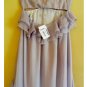 3.7K EMILIO PUCCI LIGHT LILAC SILK FULL LENGTH RUFFLE BUSTIER DRESS 6