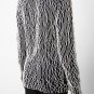 $2.7K NWT CHRISTOPHER KANE NAVY BLUE CASHMERE JUMPER WHITE PIPING EMBROIDERY S