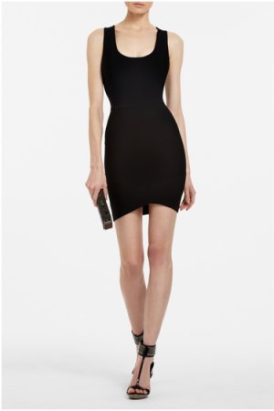 NEW BCBG MAX AZRIA GISELA COCKTAIL SLIM SEXY MINI BANDAGE POWER DRESS XXS LHL6Q4
