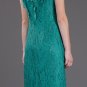 NWT PHILOSOPHY DI ALBERTA FERRETTI SLEEVELESS GREEN LACE COCKTAIL DRESS sz48/12