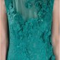 NWT PHILOSOPHY DI ALBERTA FERRETTI SLEEVELESS GREEN LACE COCKTAIL DRESS sz48/12
