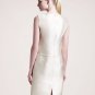 NWT PHILOSOPHY DI ALBERTA FERRETTI SLEEVELESS BEIGE DOUBLE FACE DRESS sz40/8
