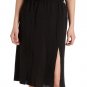AUTH NINA RICCI SILK BLACK VOILE BLOUSON SLEEVELESS COCKTAIL DRESS FR42 US8