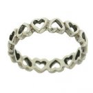 Sterling Silver Heart Ring (size: 7)