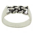 Sterling Silver Twisted Ring (size: 7)
