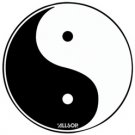 YING YANG MOUSE PAD