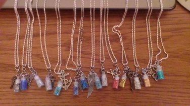 Random Fairy Bottle Necklace