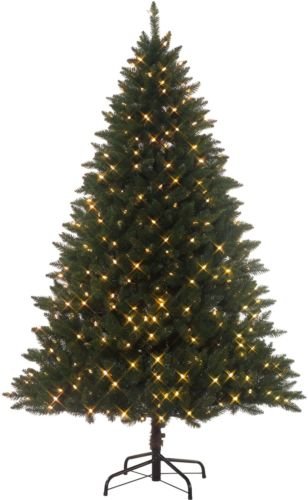 7' Emerald Peak Pre-lit Christmas Tree- Multi Color Lights