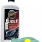 MEGUIAR'S PlastX Clear Plastic Cleaner & Polish Bundle with Microfiber Cloth & Foam Pad