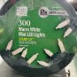 Home Accents 86.92 ft. 300-Light Warm White Mini LED Lights