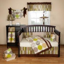 Banana Fish Jazz 3 PC Crib Bedding Set