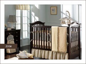 Banana Fish Grace 4PC Crib Bedding Set