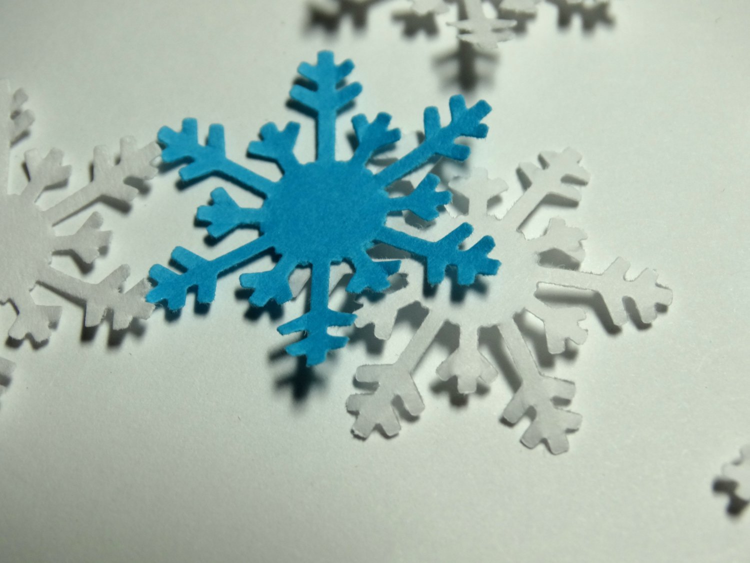 Snowflake Paper Punchies Punch Frozen