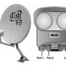 2 Dish Network 500 Satellite Dishes 2 DishPro Plus Twin LNB'S
