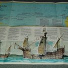1986 National Geographic Map Where Did Columbus Discover America? Mint Home School