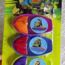 Teenage Mutant Ninja Turtles Sailboats Bath Pool Toys Set of 3 Boats