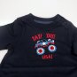 Jumping Beans Baby Boy Creeper Bodysuit Monster Truck 9 Months NWT Navy Blue