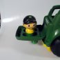 Mega Bloks John Deere Lil' Tractor with Driver Figure & 1 Block First Builders