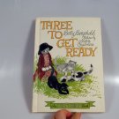 Three To Get Ready I Can Read Book Vintage Hardcover Boegehold Chalmers 1965 Home School